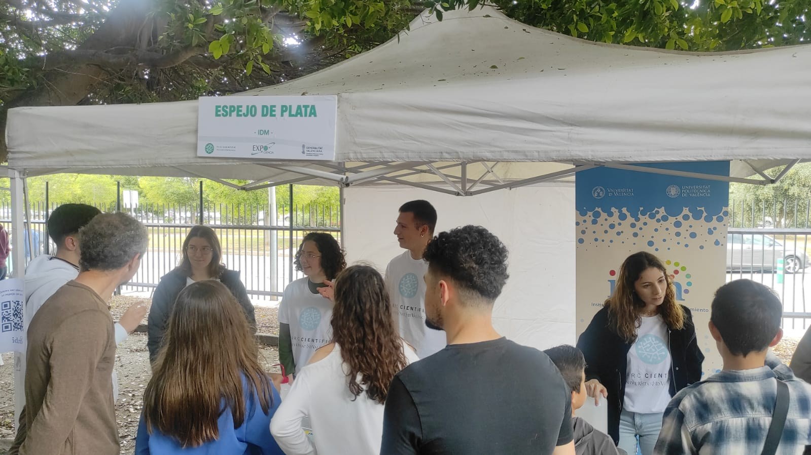 Silver Mirror workshop at Expociència