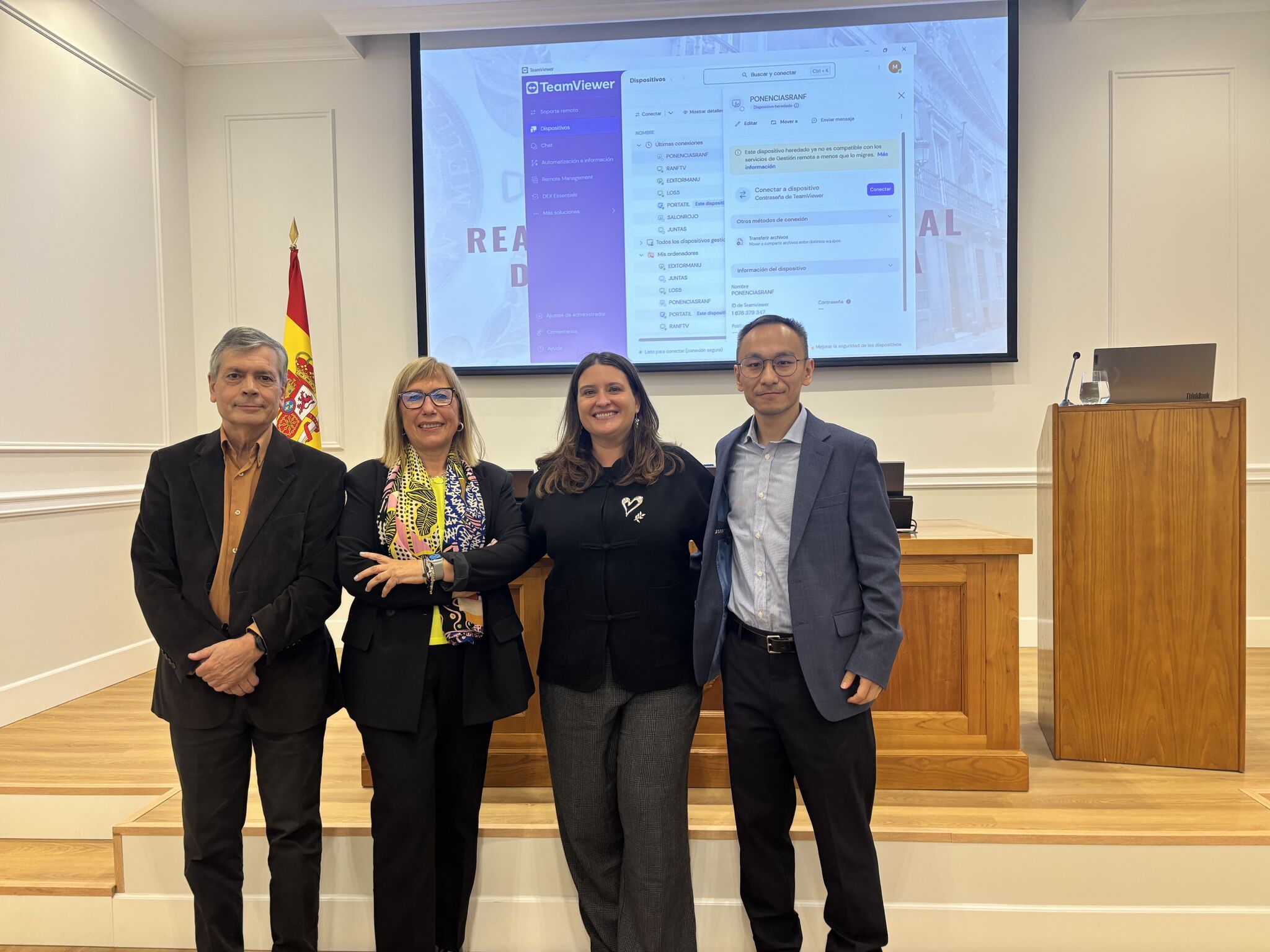 Prof. Ana Melero Gives a Conference at the Royal National Academy of Pharmacy